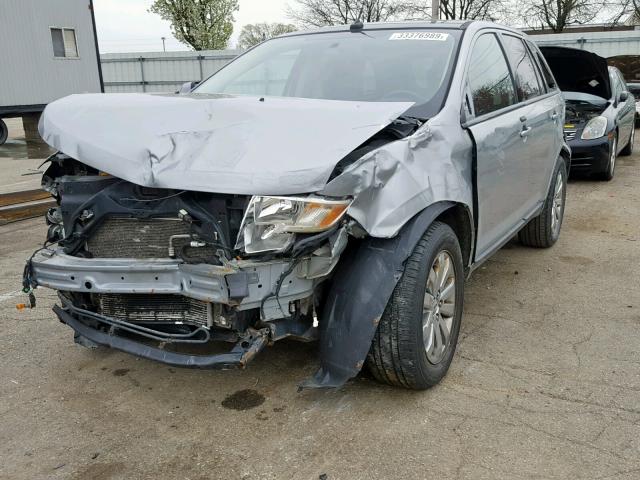 2FMDK38C67BB25696 - 2007 FORD EDGE SEL GRAY photo 2