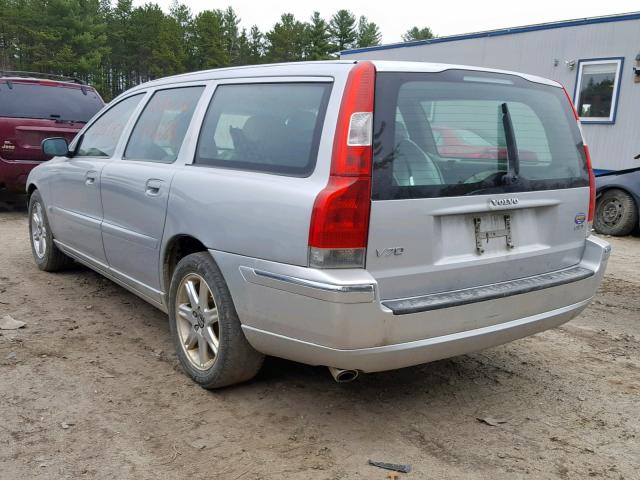 YV1SW592051510563 - 2005 VOLVO V70 FWD SILVER photo 3