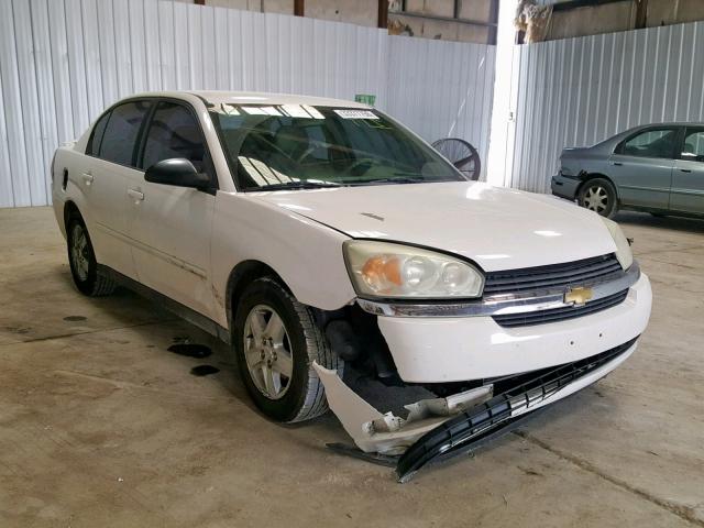 1G1ZT54875F213942 - 2005 CHEVROLET MALIBU LS WHITE photo 1