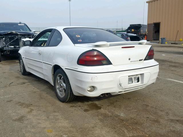 1G2NV12E95M123239 - 2005 PONTIAC GRAND AM G WHITE photo 3