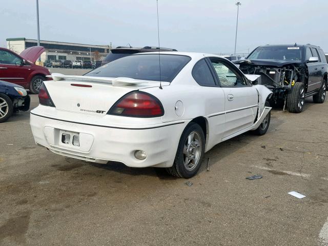 1G2NV12E95M123239 - 2005 PONTIAC GRAND AM G WHITE photo 4