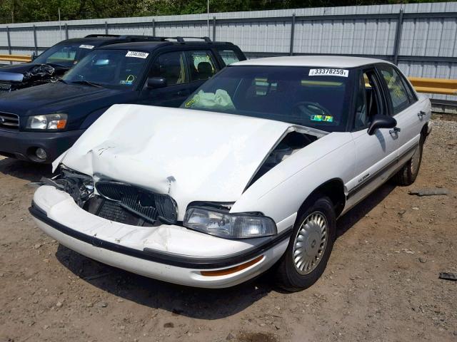 1G4HP52K0VH408383 - 1997 BUICK LESABRE CU WHITE photo 2