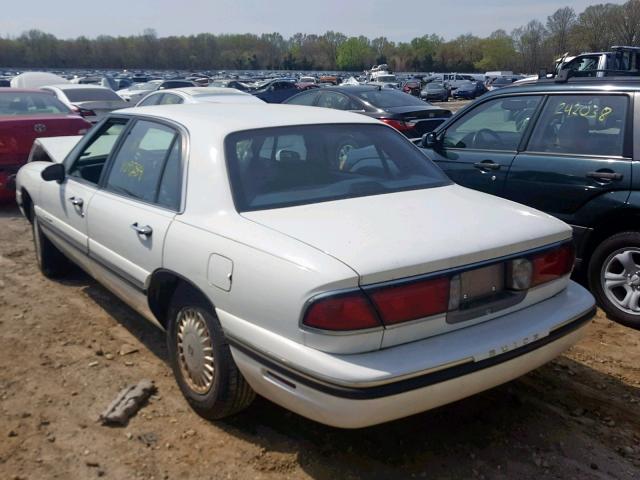 1G4HP52K0VH408383 - 1997 BUICK LESABRE CU WHITE photo 3