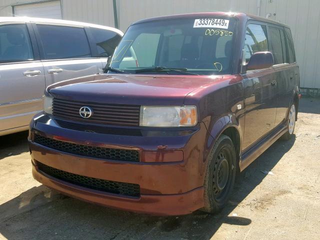 JTLKT324754005850 - 2005 TOYOTA SCION XB 栗色 照片 2