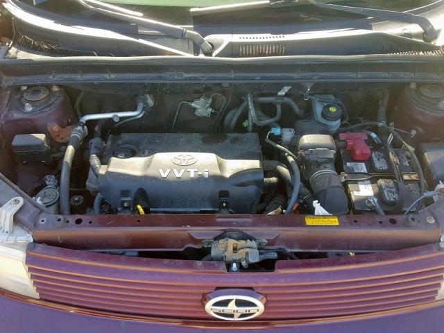 JTLKT324754005850 - 2005 TOYOTA SCION XB 栗色 照片 7
