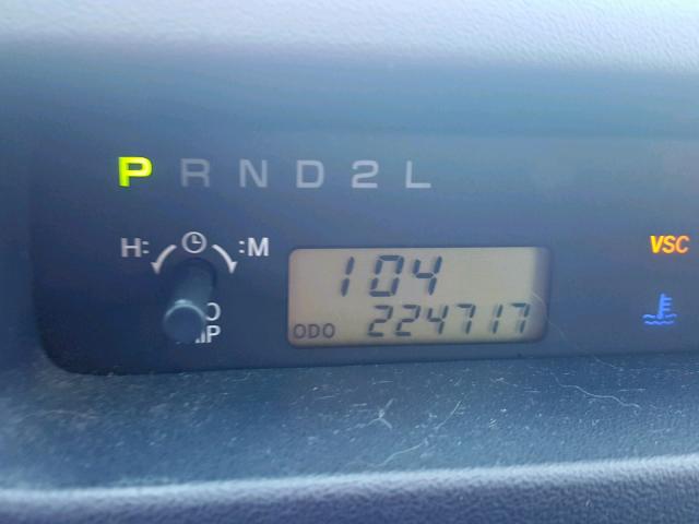 JTLKT324754005850 - 2005 TOYOTA SCION XB 栗色 照片 8