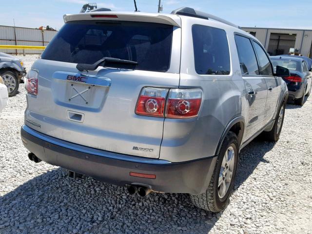 1GKLRLED1AJ106277 - 2010 GMC ACADIA SLE GRAY photo 4