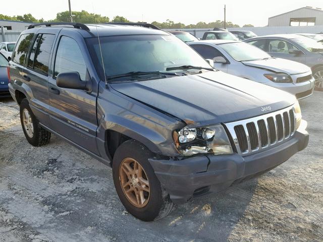 1J4GW48SX3C561040 - 2003 JEEP GRAND CHER BLUE photo 1