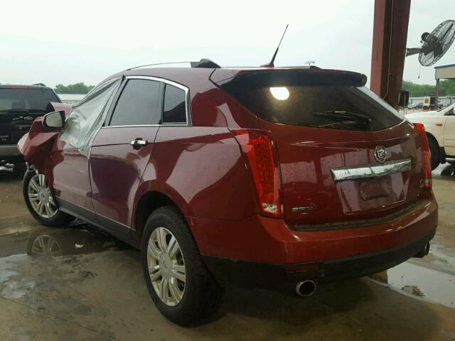 3GYFNCE3XDS521512 - 2013 CADILLAC SRX LUXURY RED photo 3