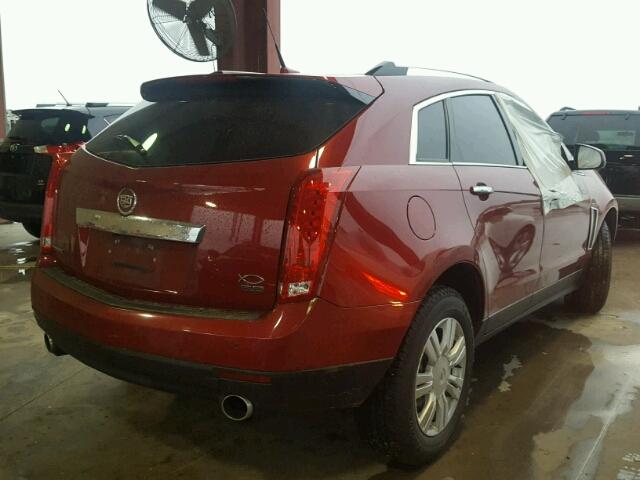 3GYFNCE3XDS521512 - 2013 CADILLAC SRX LUXURY RED photo 4