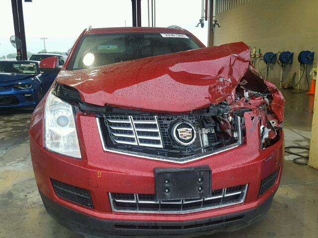 3GYFNCE3XDS521512 - 2013 CADILLAC SRX LUXURY RED photo 9