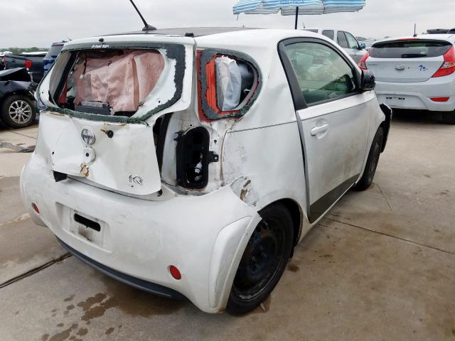 JTNJJXB03CJ021376 - 2012 TOYOTA SCION IQ  photo 4