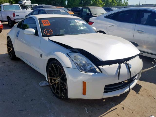 JN1BZ34D08M701044 - 2008 NISSAN 350Z COUPE WHITE photo 1