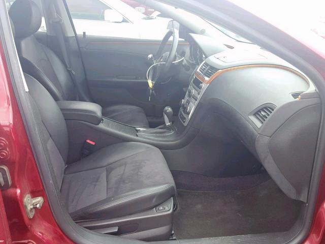 1G1ZD5E71AF128768 - 2010 CHEVROLET MALIBU 2LT 勃艮第红 照片 5