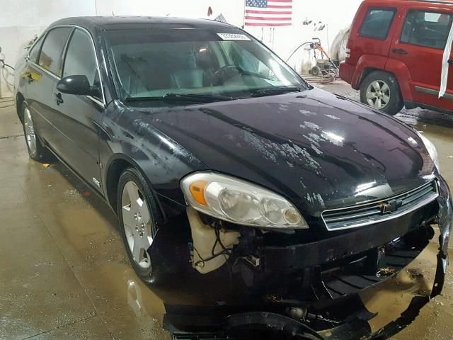 2G1WD58C169102358 - 2006 CHEVROLET IMPALA SUP შავი ფოტო 1