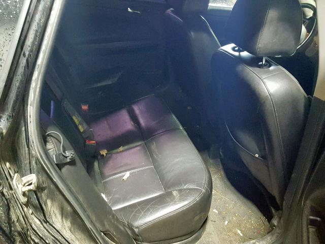 2G1WD58C169102358 - 2006 CHEVROLET IMPALA SUP შავი ფოტო 6