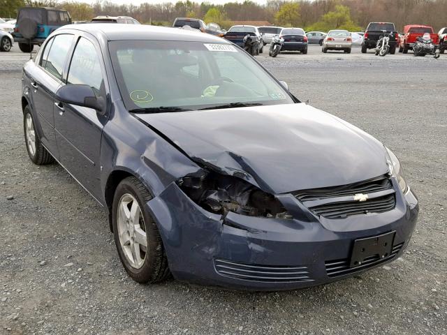 1G1AT58H597200338 - 2009 CHEVROLET COBALT LT CHARCOAL photo 1