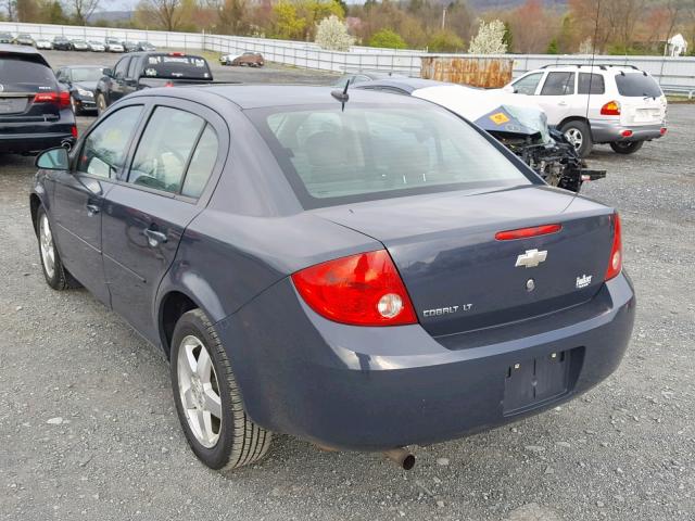 1G1AT58H597200338 - 2009 CHEVROLET COBALT LT CHARCOAL photo 3