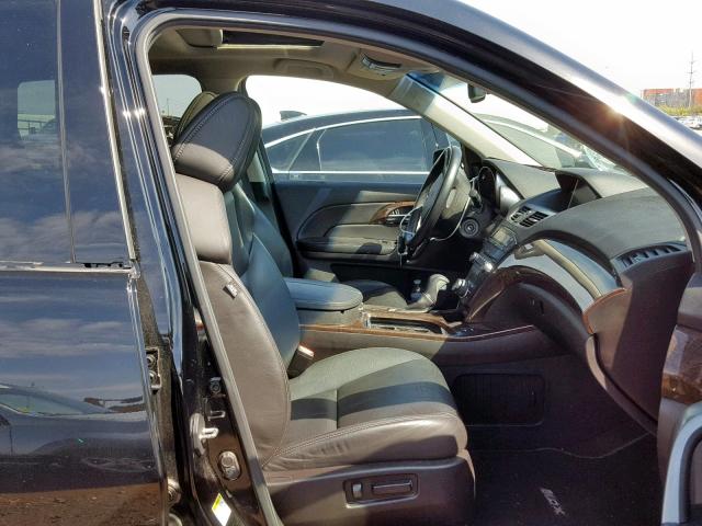 2HNYD2H53AH510272 - 2010 ACURA MDX ADVANC BLACK photo 5