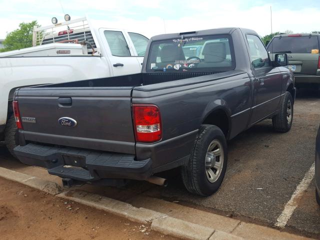 1FTKR1AD9APA59949 - 2010 FORD RANGER GRAY photo 4