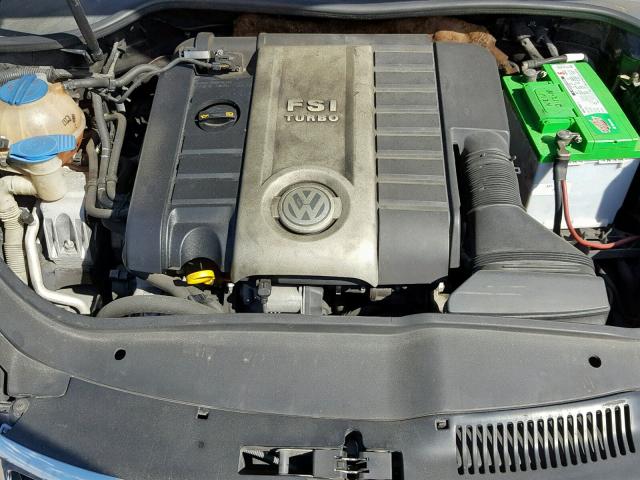 WVWFA71F27V041259 - 2007 VOLKSWAGEN EOS 2.0T L BLACK photo 7