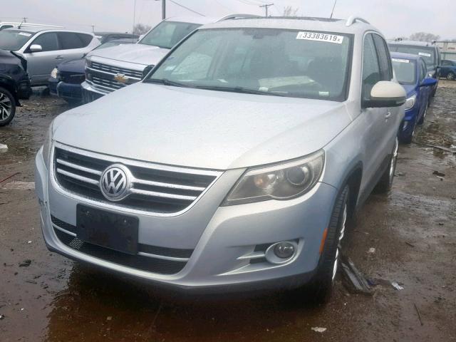 WVGBV75N69W501603 - 2009 VOLKSWAGEN TIGUAN SE SILVER photo 2