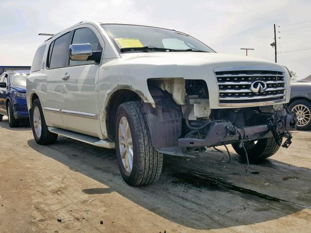 5N3AA08CX9N902609 - 2009 INFINITI QX56 WHITE photo 1