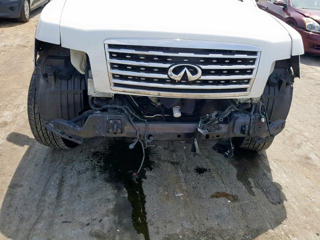 5N3AA08CX9N902609 - 2009 INFINITI QX56 WHITE photo 9