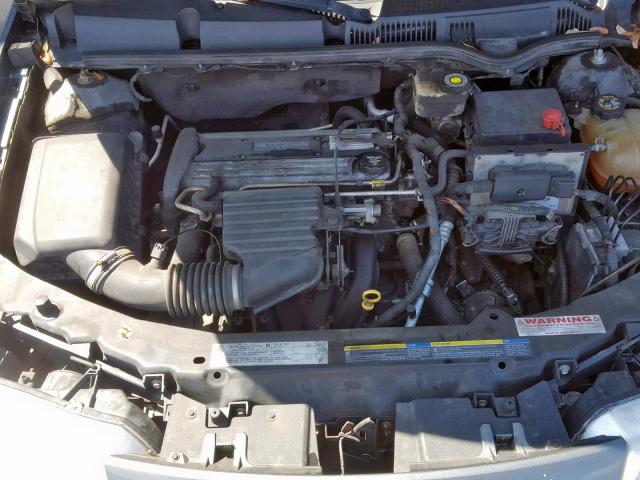 1G8AJ52FX4Z148894 - 2004 SATURN ION LEVEL GRAY photo 7