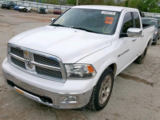 1C6RD7JT0CS112097 - 2012 DODGE RAM 1500 L WHITE photo 2