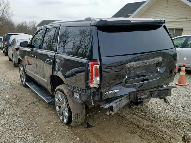 1GKS2CKJ4FR726396 - 2015 GMC YUKON DENA BLACK photo 3