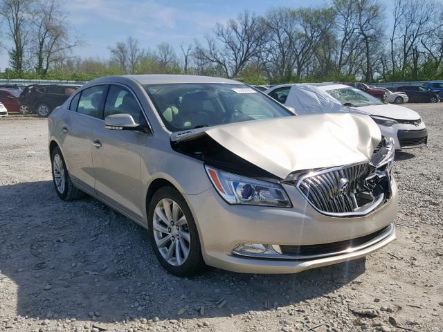 1G4GB5G34FF190747 - 2015 BUICK LACROSSE GOLD photo 1