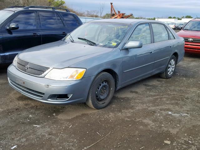 4T1BF28B22U264868 - 2002 TOYOTA AVALON XL TEAL photo 2