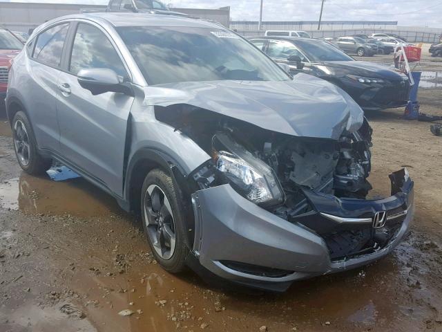 3CZRU6H5XJG708083 - 2018 HONDA HR-V EX SILVER photo 1