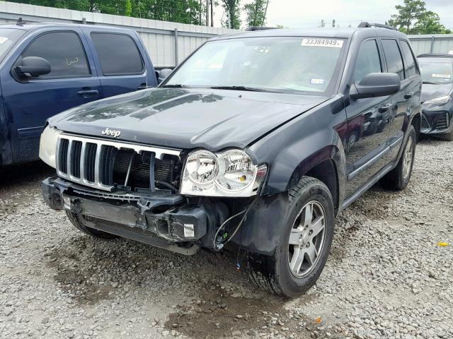 1J8GR48K97C540904 - 2007 JEEP GRAND CHER BLACK photo 2