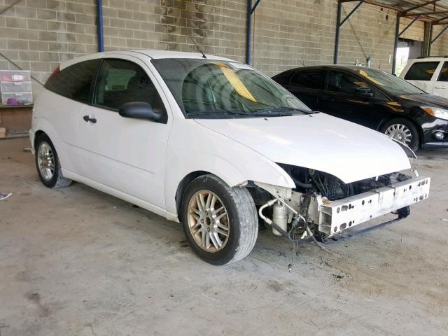 1FAFP31N47W167220 - 2007 FORD FOCUS ZX3 WHITE photo 1