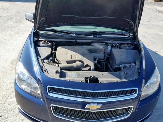 1G1ZG57B594157383 - 2009 CHEVROLET MALIBU LS BLUE photo 7