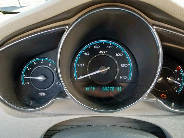 1G1ZG57B594157383 - 2009 CHEVROLET MALIBU LS BLUE photo 8