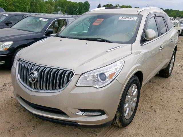 5GAKRCKDXDJ260276 - 2013 BUICK ENCLAVE BEIGE photo 2