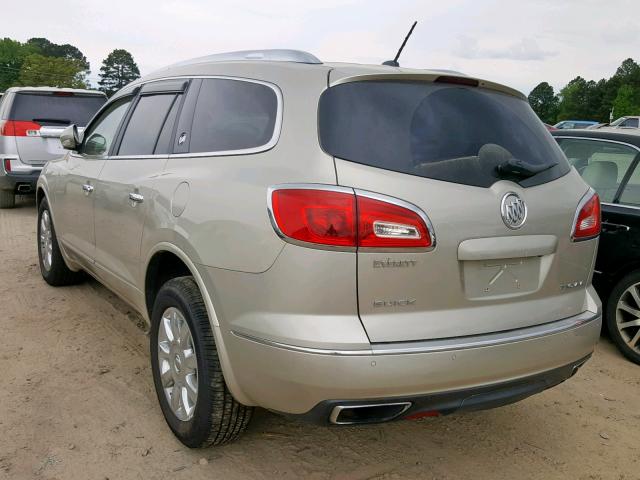 5GAKRCKDXDJ260276 - 2013 BUICK ENCLAVE BEIGE photo 3