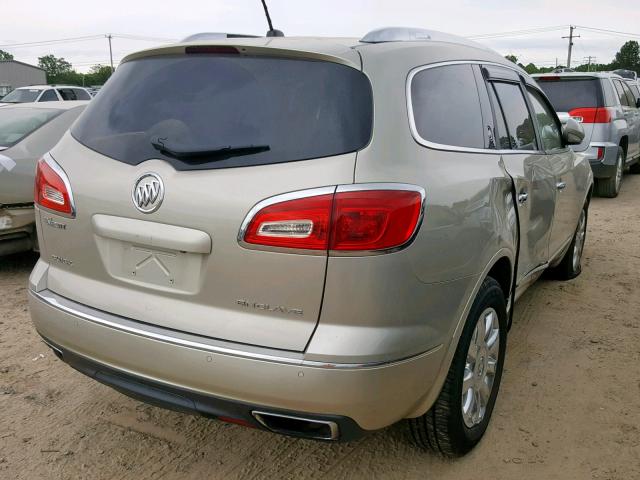 5GAKRCKDXDJ260276 - 2013 BUICK ENCLAVE BEIGE photo 4