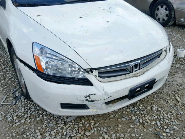 JHMCM56397C012137 - 2007 HONDA ACCORD SE WHITE photo 9