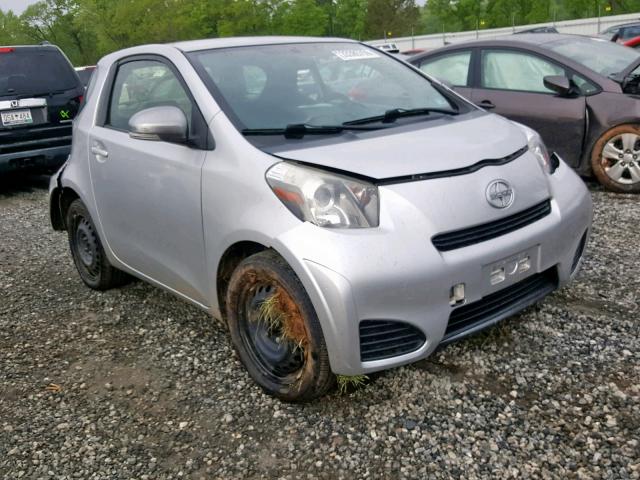 JTNJJXB09CJ018286 - 2012 TOYOTA SCION IQ SILVER photo 1