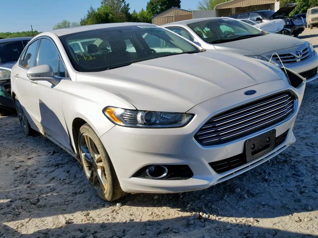 3FA6P0K91DR173894 - 2013 FORD FUSION TIT WHITE photo 1