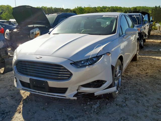 3FA6P0K91DR173894 - 2013 FORD FUSION TIT WHITE photo 2