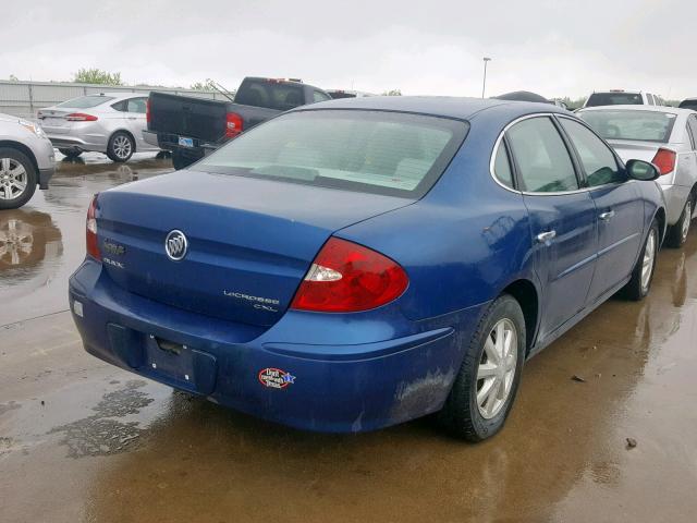 2G4WD582861188132 - 2006 BUICK LACROSSE C SILVER photo 4