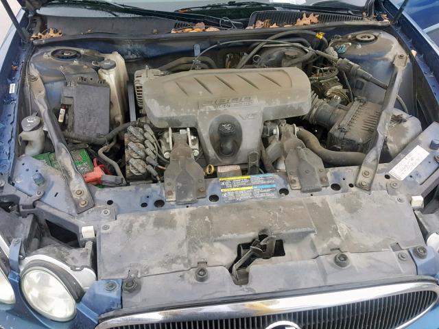 2G4WD582861188132 - 2006 BUICK LACROSSE C SILVER photo 7