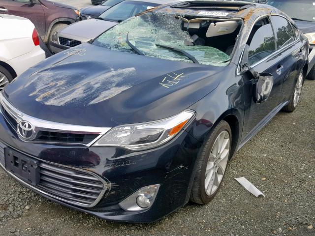 4T1BK1EB6DU037809 - 2013 TOYOTA AVALON BAS BLACK photo 2