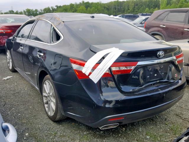 4T1BK1EB6DU037809 - 2013 TOYOTA AVALON BAS BLACK photo 3