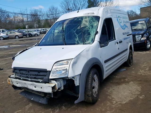 NM0LS7AN1DT168967 - 2013 FORD TRANSIT CO WHITE photo 2